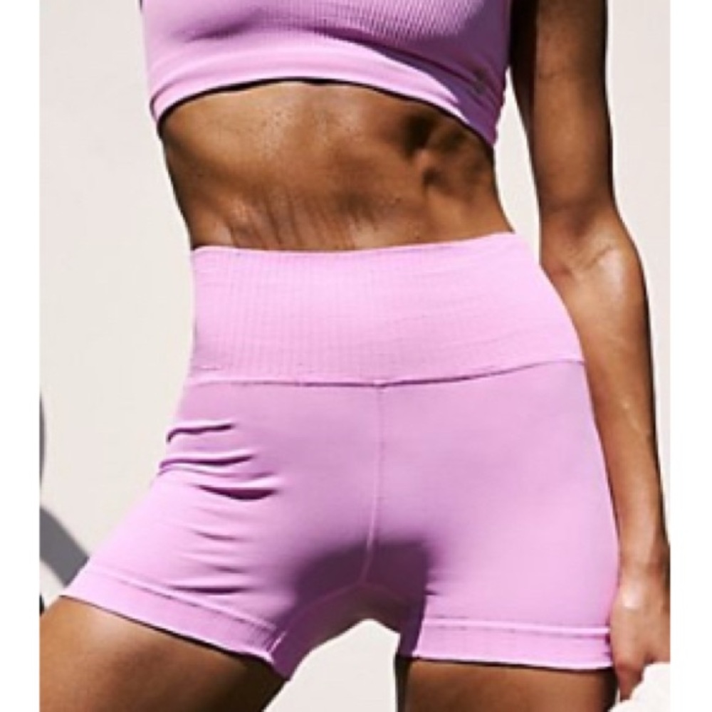 FP Movement by Free People - Good Karma Running Short - Orchid Pink - XS/S -Used